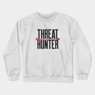 Cybersecurity Threat Hunter Red Arrow Crewneck Sweatshirt